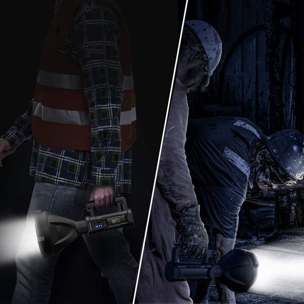 High Power Waterproof LED Flashlight with Long Beam - Mega Cart