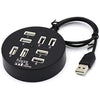 High Speed USB Port Hub 2.0 with 8 Ports - Mega Cart
