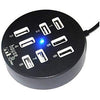 High Speed USB Port Hub 2.0 with 8 Ports - Mega Cart