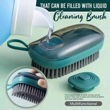 Hydraulic Soap-Dispensing Cleaning Brush with Durable Bristles - Mega Cart