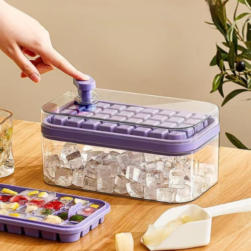 Ice Cube Tray Set with Lid - Mega Cart