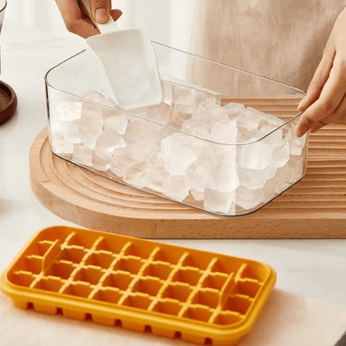 Ice Cube Tray Set with Lid - Mega Cart