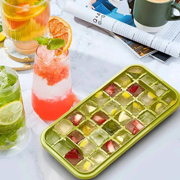 Ice Cube Tray Set with Lid - Mega Cart