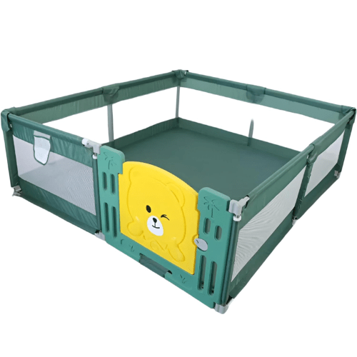 Inflatable Baby Playpen With Plastic Gate - Mega Cart
