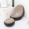 Inflatable Lazy Sofa Bed & Ottoman Set - Mega Cart