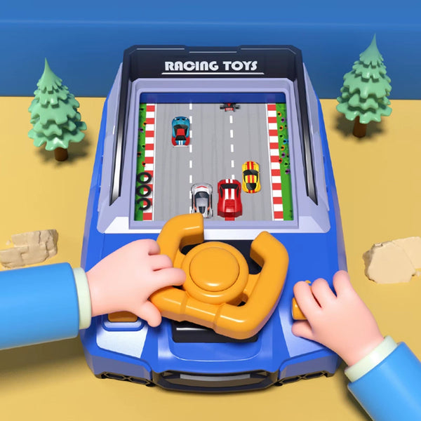 Interactive Kids Racing Wheel Toy Game - Mega Cart