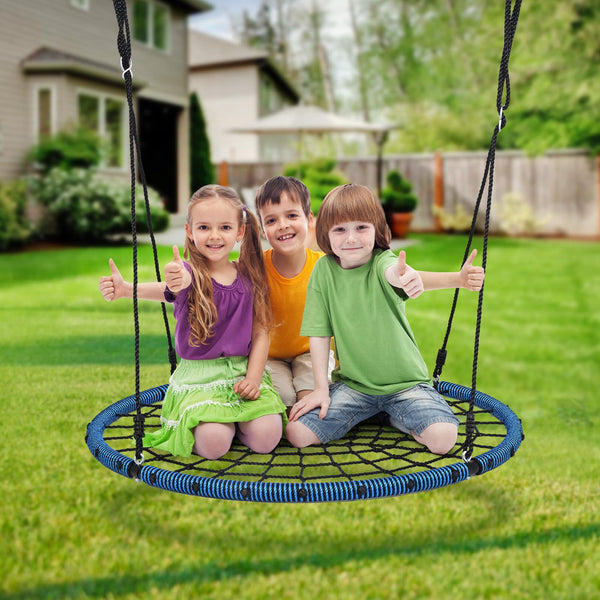 Kids Hanging Spider Web Swing - Mega Cart