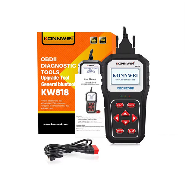 KW818 Car Diagnostic Tool OBD2 Code Reader - Mega Cart
