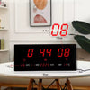 Large LED Alarm Wall Clock with 24H Backlight - Mega Cart