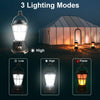 LED Camping Lantern with Flickering Flame - Mega Cart