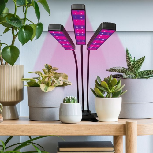 LED Flexible Growing Light With 3 Adjustable Heads - Mega Cart