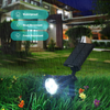 LED Solar Spotlight With Ground Spike - Mega Cart