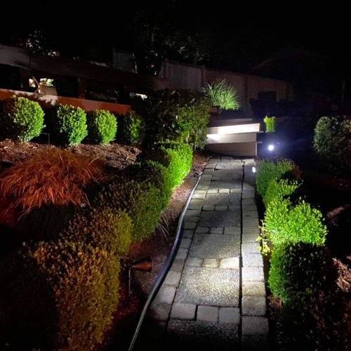 LED Solar Spotlight With Ground Spike - Mega Cart
