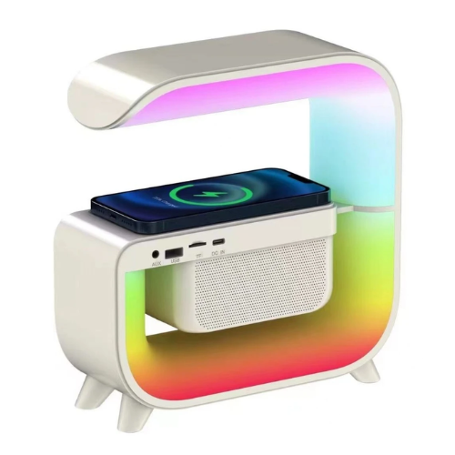LED Wireless Charging Speaker - Mega Cart