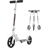 Lightweight Foldable Scooter with Safety Brakes - Mega Cart