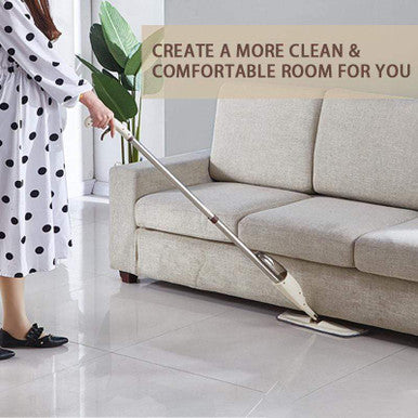 Lightweight Water Spray Mop for Wet & Dry Surfaces - 450ml Capacity - Mega Cart