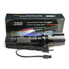 Million Volt Rechargeable Stun Gun Flashlight with Laser - Mega Cart