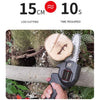 Mini Cordless Rechargeable Chainsaw for Pruning and Wood Cutting - Mega Cart