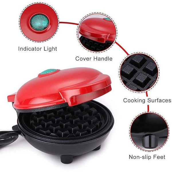 Mini Non-stick Waffle Maker - Mega Cart