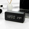 Modern LED Alarm Clock for Desk, Bedside & Study - Mega Cart