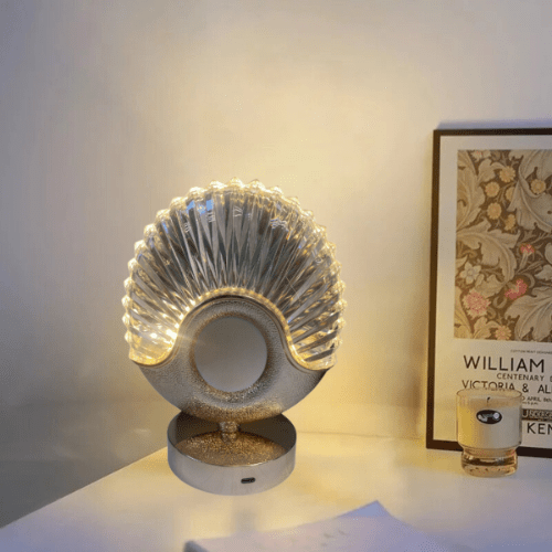 Modern LED Shell Ambient Lamp - Mega Cart