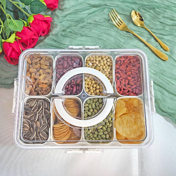 Multi-Compartment Snack and Lunch Box Organizer - Mega Cart