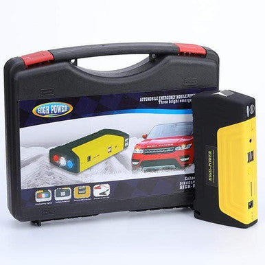 Multifunction Car Jump Starter & Mobile Power Bank - 50,800 mAh - Mega Cart