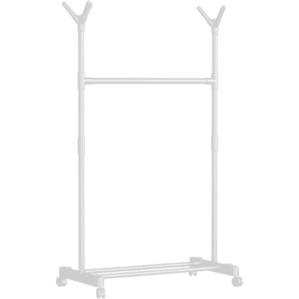Multifunctional Coat Rack with Wheels - Mega Cart