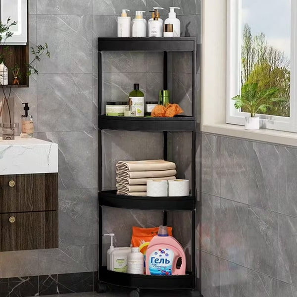 Multifunctional Rolling Corner Storage Unit - Mega Cart