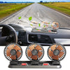 Multifunctional Three Head Electric Fan - Mega Cart