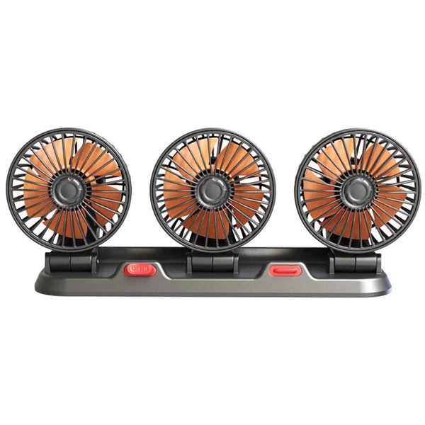 Multifunctional Three Head Electric Fan - Mega Cart