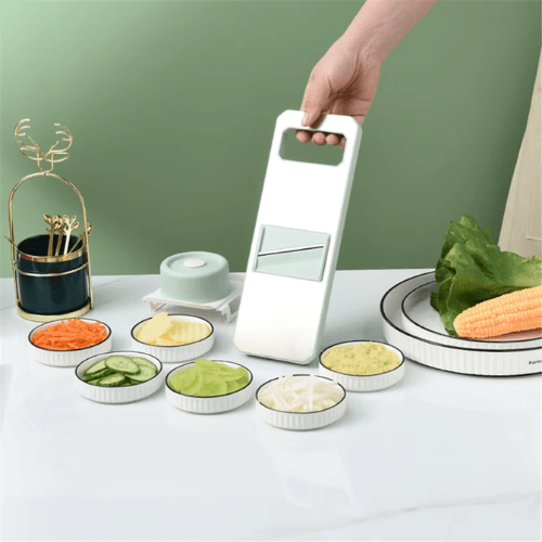 Multifunctional Vegetable Slicer with Portable Handle - Mega Cart