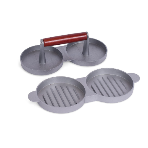 Non-Stick Double Burger Press - Mega Cart
