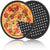 Non-stick Perforated Pizza Pan - Carbon Steel, Dishwasher Safe - Mega Cart