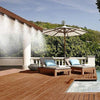 Outdoor Patio Misting Kit - Stay Cool in Summer Heat - Mega Cart