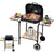 Outdoor Smoker Grill with Side Tables - Mega Cart