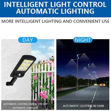 Outdoor Solar Motion Sensor Wall Light - Energy Efficient & Waterproof - Mega Cart