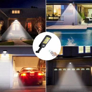 Outdoor Solar Motion Sensor Wall Light - Energy Efficient & Waterproof - Mega Cart