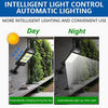 Outdoor Solar Motion Sensor Wall Light - Energy Efficient & Waterproof - Mega Cart