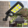 Outdoor Solar Motion Sensor Wall Light - Energy Efficient & Waterproof - Mega Cart