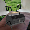 Portable BBQ Grill with Smoker for Outdoor Cooking - Mega Cart
