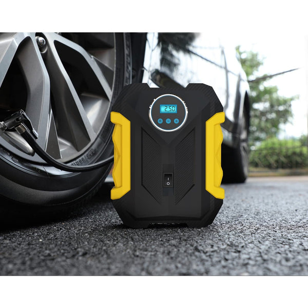 Portable Digital Air Pump Compressor with LED Display - Mega Cart