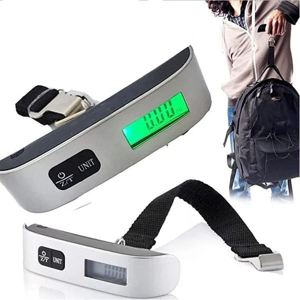Portable Digital Electronic Luggage Scale with LCD Display - Mega Cart