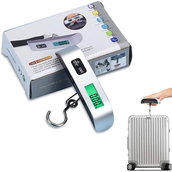 Portable Digital Electronic Luggage Scale with LCD Display - Mega Cart
