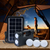 Portable Home Solar Lighting & Charging System GD-8017 - Mega Cart