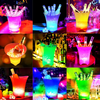 Portable Ice Bucket with LED Lights & Wireless Bluetooth Speaker - Mega Cart