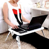Portable Laptop Desk with USB Cooling Fans and Adjustable Height - Mega Cart