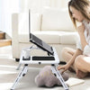Portable Laptop Desk with USB Cooling Fans and Adjustable Height - Mega Cart