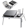 Portable Laptop Desk with USB Cooling Fans and Adjustable Height - Mega Cart