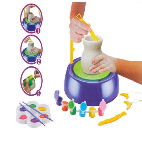 Pottery Wheel & Splash Art Studio Set - Mega Cart